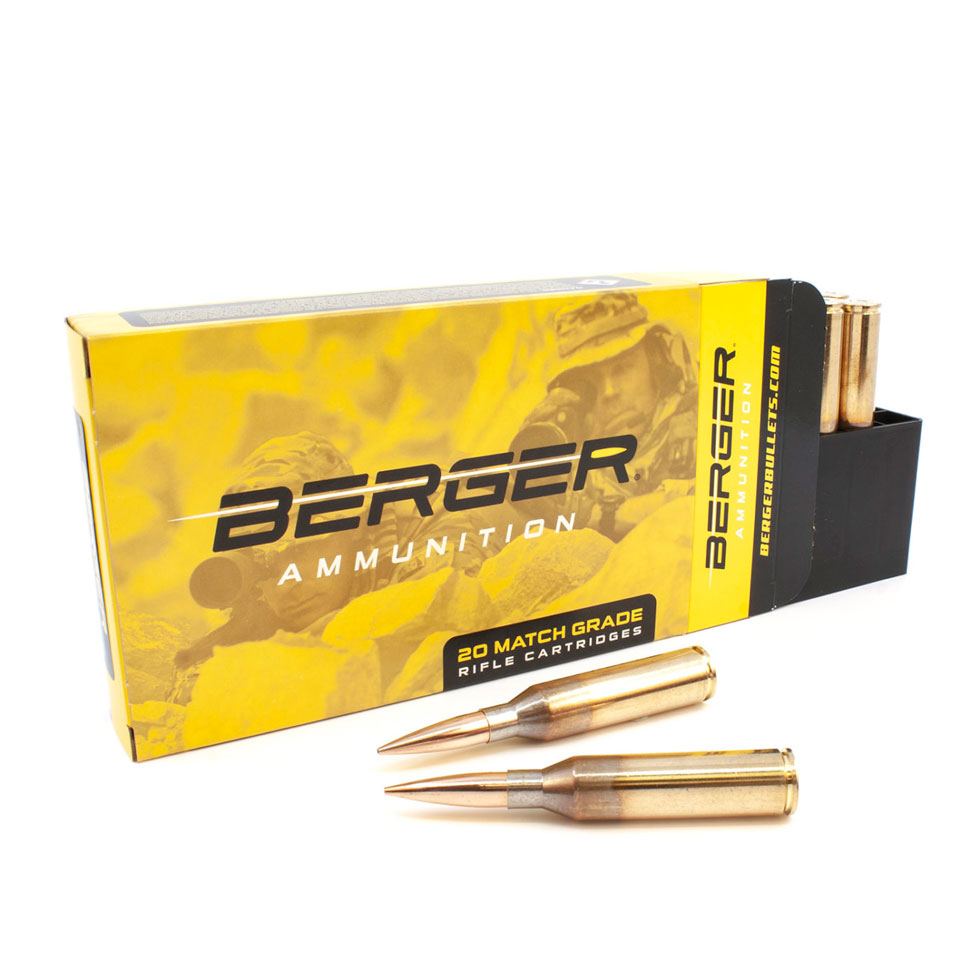 Berger 300 Norma Magnum 215gr Match Hybrid Target-20 per box|62020