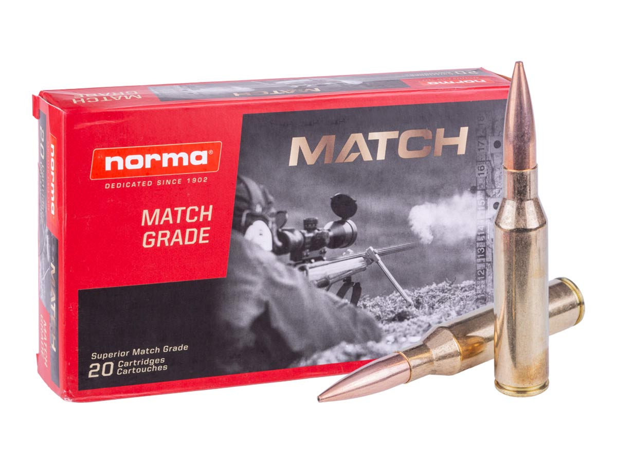 Norma American PH .338 Norma Mag 300gr Sierra HPBT Ammo 20185272