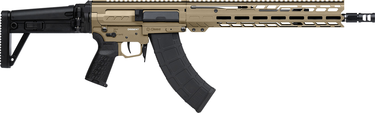 Dissent Rifle Mk47,14.3",  7.62x39mm Coyote Tan|86A7F0B-CT