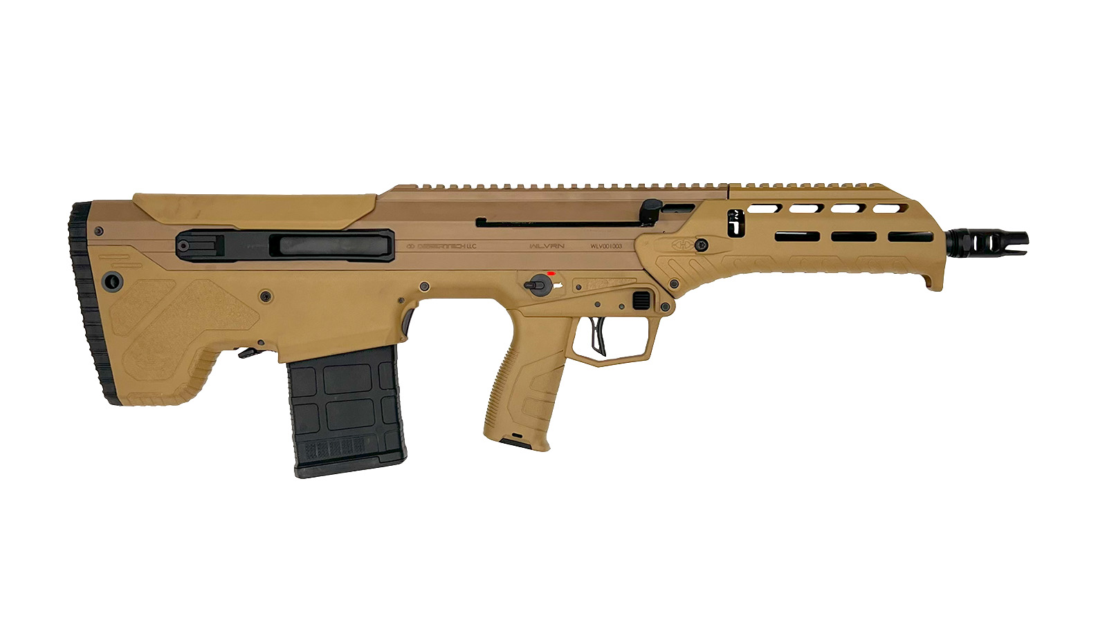 Desert Tech WLVRN Rifle, 7.62NATO 16" 20Rd FDE|WLV-RF-A1620-F