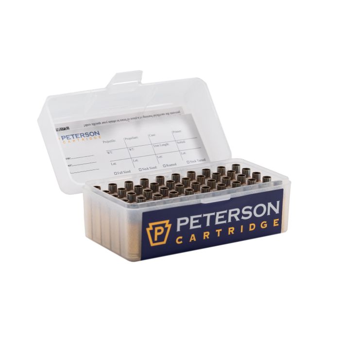 Peterson Cartridge Brass Rifle Casing 6mm Creedmoor SRP Box of 50|40050-R