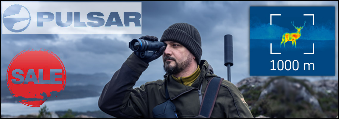 Pulsar Thermal Riflescopes and binoculars on winter sale in South Africa