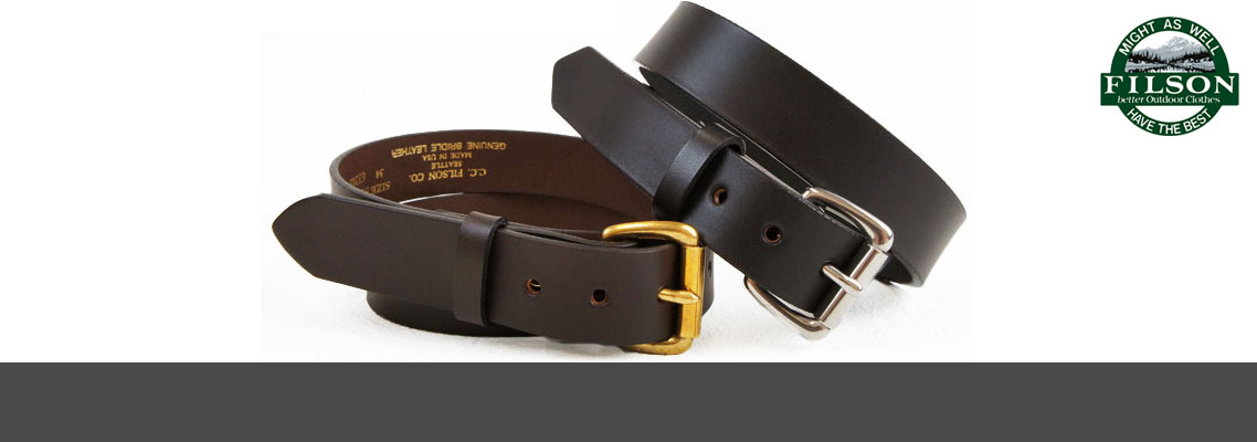 Filson Brown Belts
