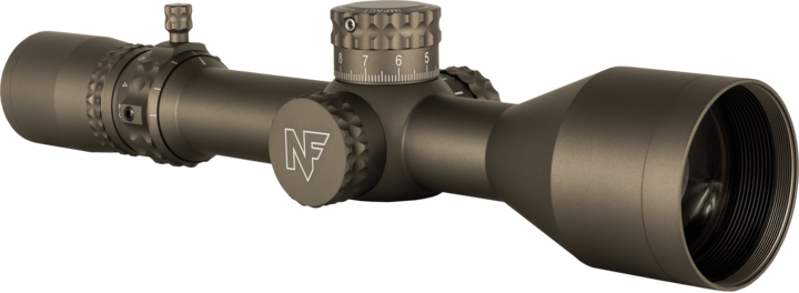 Nightforce NX8 2.5-20x50mm F1 ZeroStop .1 MRAD DigIllum PTL Mil-XT Dark Earth Riflescope C665|C665